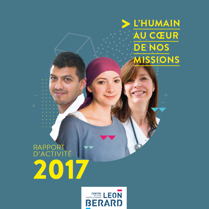 couverture de notre rapport d'activité 2017