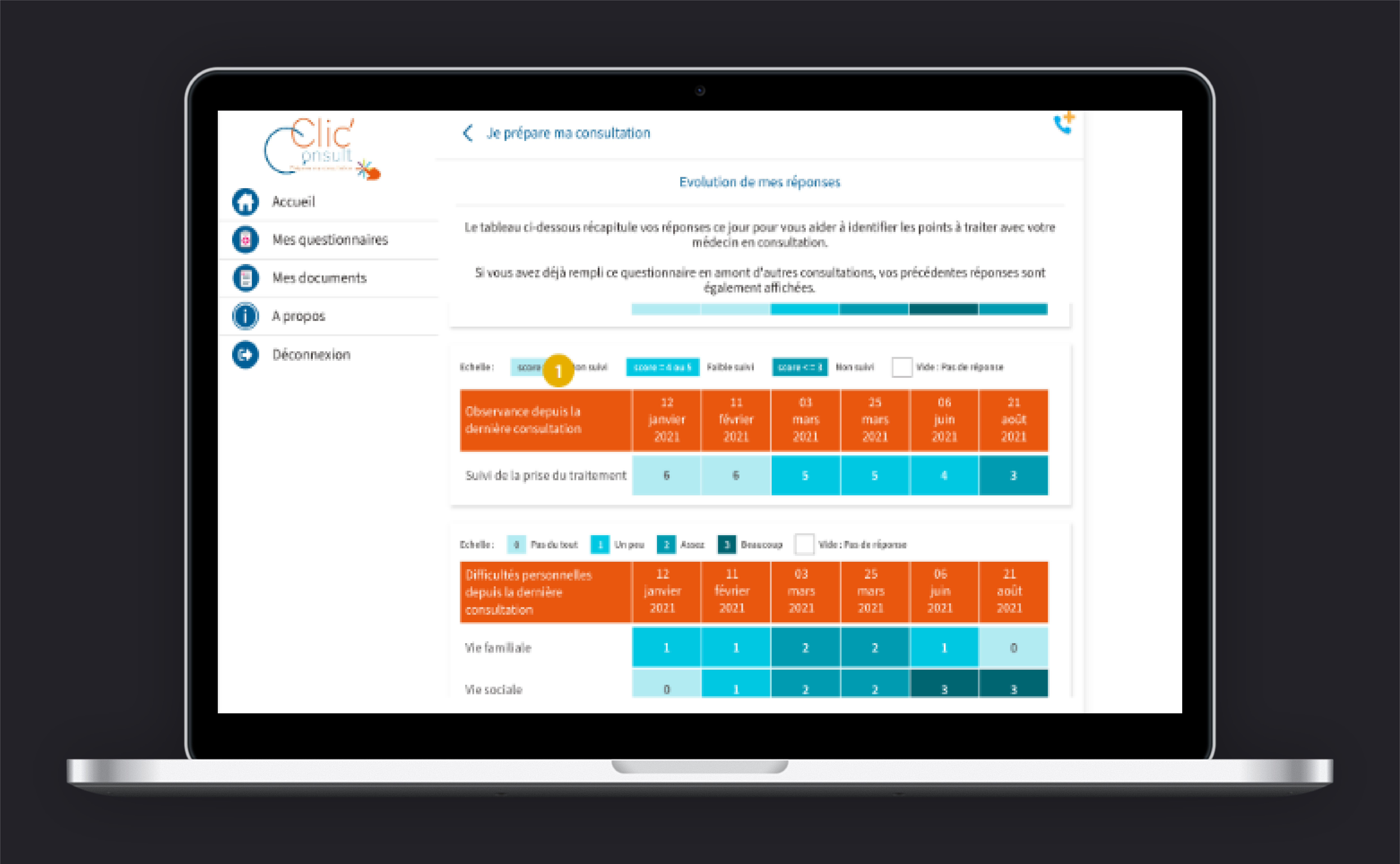 mock-up clic'consult