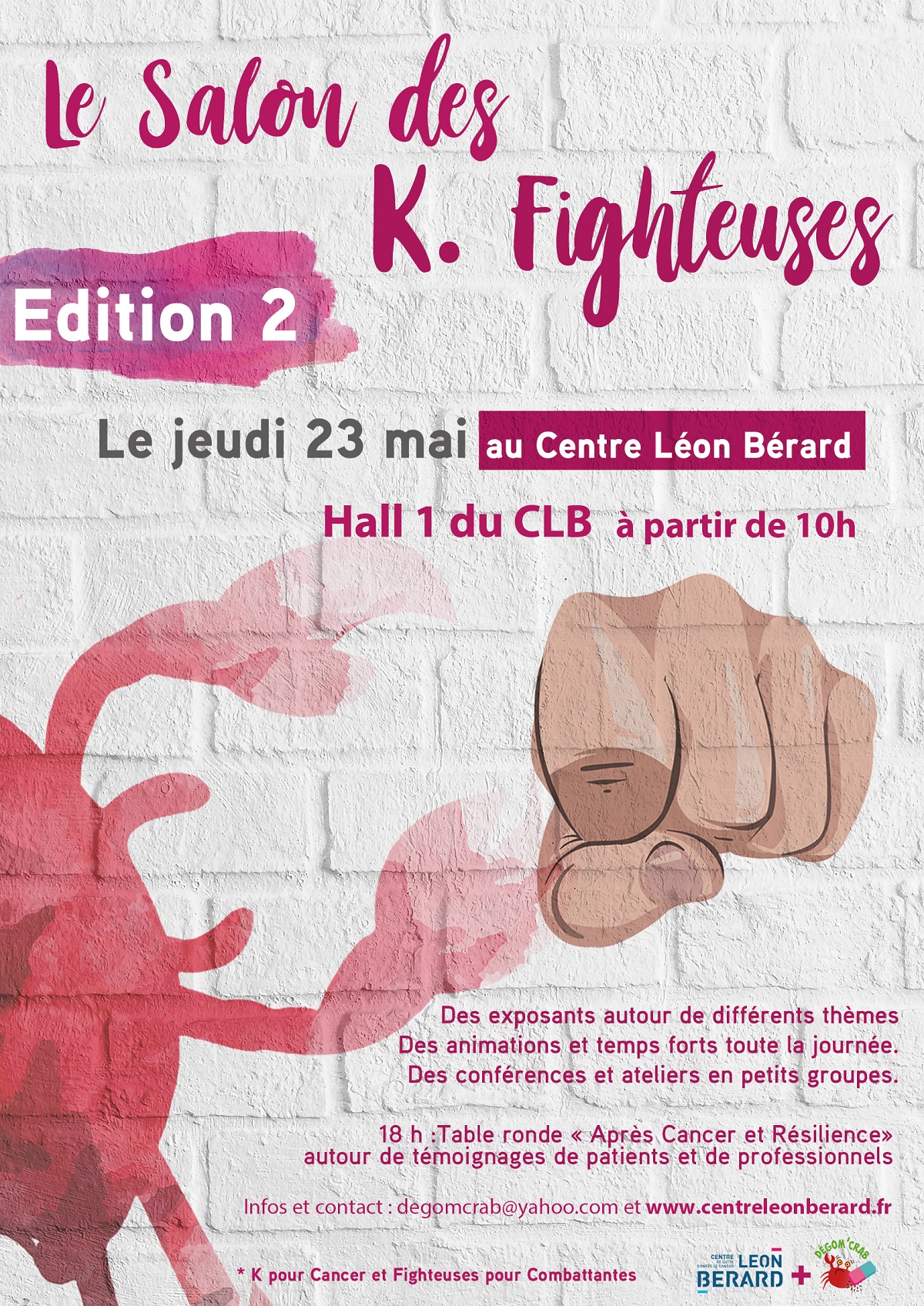 salon des k fighteuses affiche