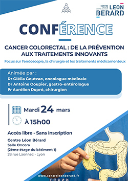 Affiche conférence mars bleu