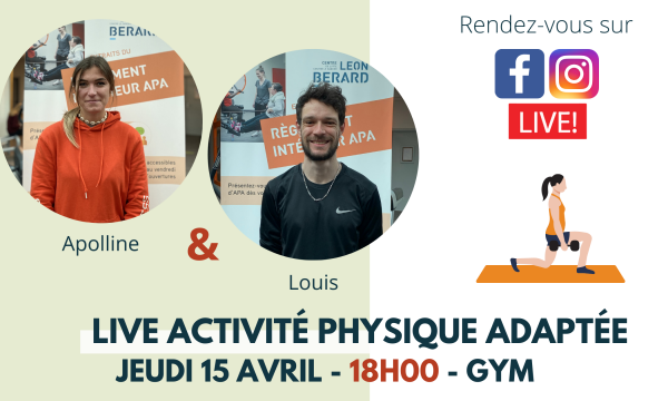 live activité physique adaptée