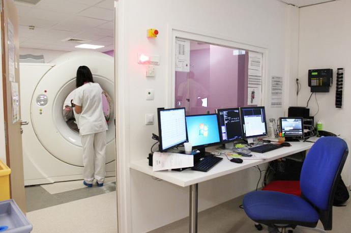 un des 2 scanners diagnostic