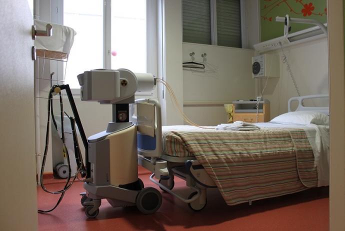 une chambre de curietherapie
