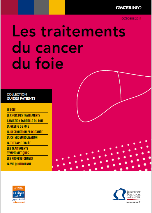 livret INCa cancer du foie