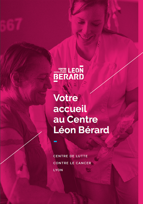 couverture du livret d'accueil du Centre Léon Bérard