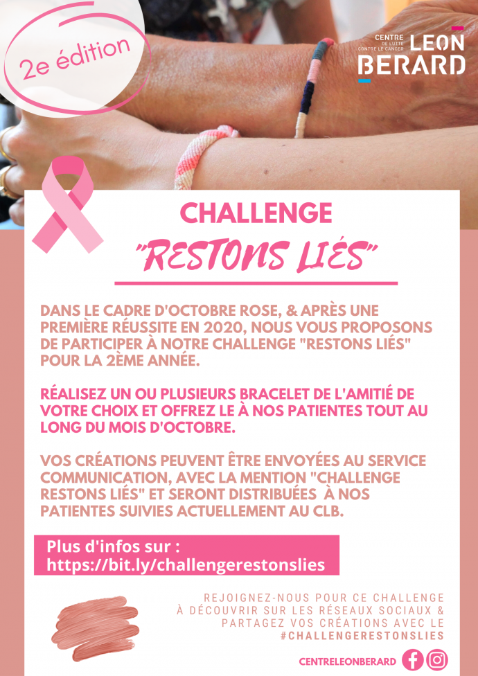 challenge restons liés