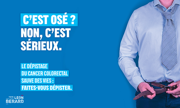 Affiche de la campagne de dépistage du cancer colorectal